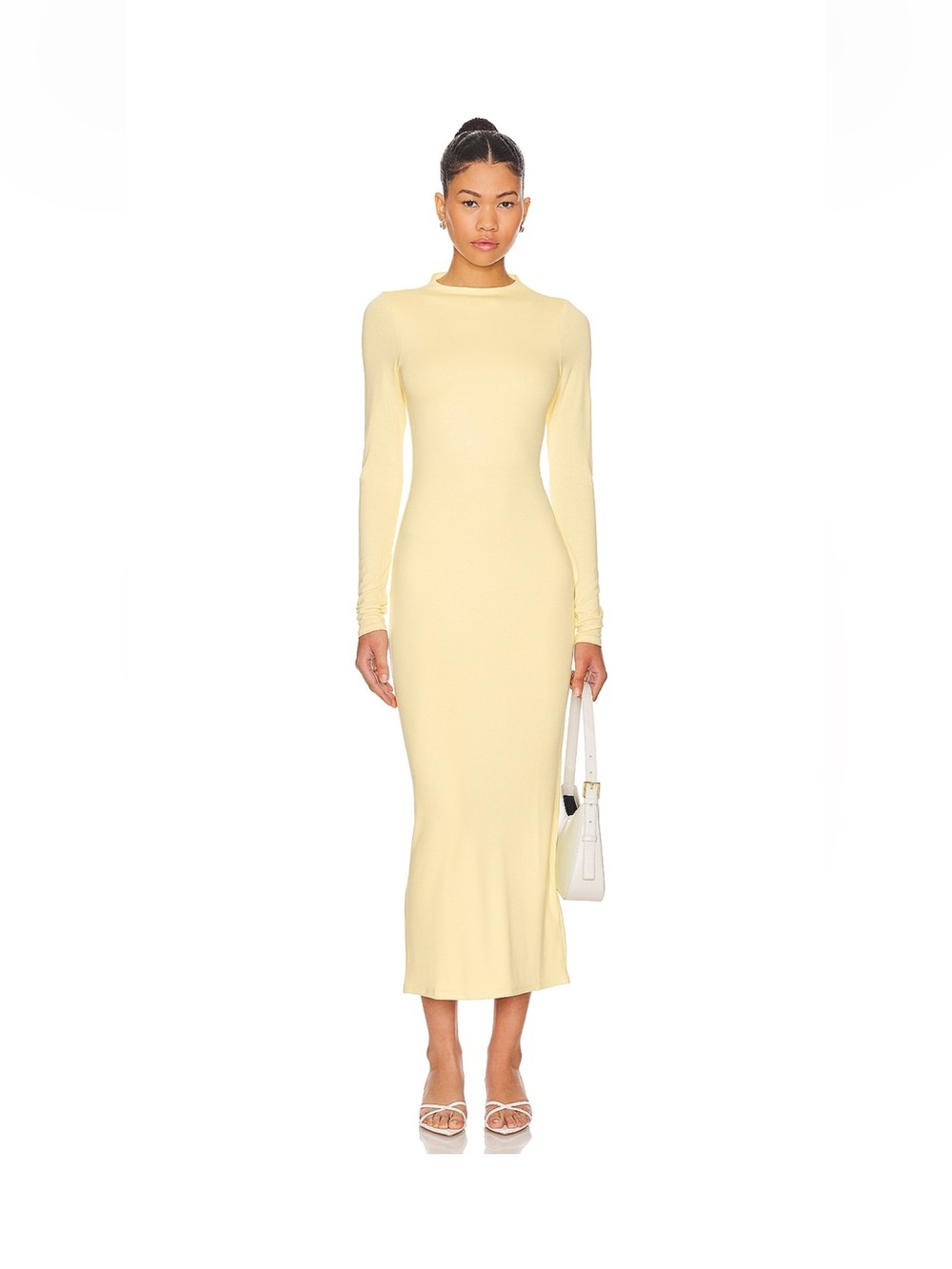 AFRM juniper dress in buttercup